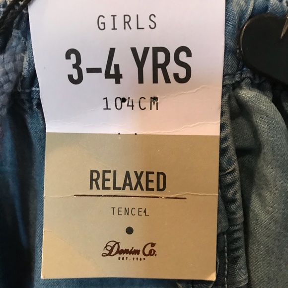 Toddler girls relaxed fit comfy pants - Picture 5 of 7